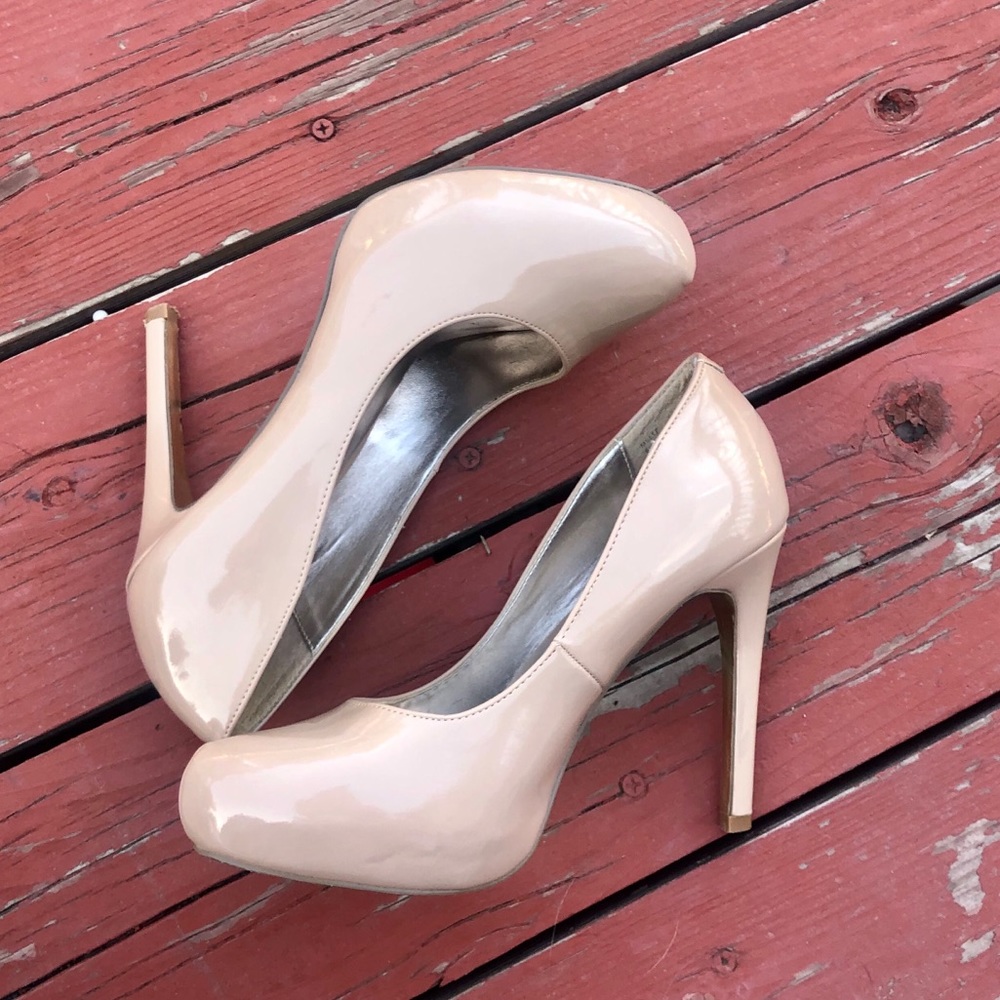 Gorgeous nude stilettos